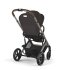 Carucior 3 in 1 Balios S Lux pentru copii, cu landou si scoica auto Cloud G Plus - Chocolate Brown cu cadru Taupe - 6