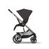 Carucior 2 in 1 Balios S Lux pentru copii, cu landou COT S Moon Black  - Chocolate Brown cu cadru Taupe - 5