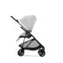 Carucior sport pentru copii Cybex Melio Carbon, modern, ultra usor, Fog Grey - 4