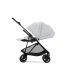 Carucior sport pentru copii Cybex Melio Carbon, modern, ultra usor, Fog Grey - 5