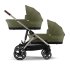 Landou Cybex Gazelle S, usor, confortabil, varianta noua - Moss Green - 5