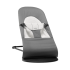 Детски люлеещ се стол BabyBjorn Balance Soft, с плетен плат, тъмносив - 1
