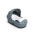 Carucior 3 in 1 Cybex Melio Carbon pentru copii, modern, cu landou si scoica Cloud G Plus, Stormy Blue - 11