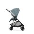 Cybex Melio Carbon Детска количка 3 в 1, модерна, с кош за носене и черупка Cloud G Plus, цвят Stormy Blue - 6