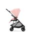 Cybex Melio Carbon Детска количка 3 в 1, модерна, с кош за носене и черупка Cloud G Plus, цвят Candy Pink - 5