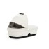 Carucior 3 in 1 Cybex Melio Carbon pentru copii, modern, cu landou Canvas White si scoica Cloud G Plus, Magic Black - 13