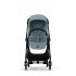 Cybex Melio Carbon 2-в-1 детска количка, модерна, с кош за носене, цвят Stormy Blue - 3