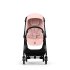 Cybex Melio Carbon Детска количка 2 в 1, модерна, с кош за носене, цвят Candy Pink - 3