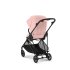 Cybex Melio Carbon Детска количка 2 в 1, модерна, с кош за носене, цвят Candy Pink - 4