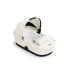 Cybex Melio Carbon Детска количка 2 в 1, модерна, с кош за носене, Canvas White - 11