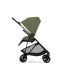 Cybex Melio Carbon Детска количка 2 в 1, модерна, с кош за носене, цвят Moss Green - 6