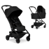 Carucior 2 in 1 pentru copii Joolz Aer 2, cu landou, ultra-usor, Space black - 1