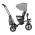 Tricicleta pentru copii Lionelo Tris, ultrapliabila, rotire 360°, Stone Grey - 6