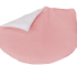 Patut pentru copii oval Italbaby, colectia Evoc, din lemn masiv de fag, evolutiv, Rose cu cadru Grigio - 4