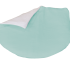 Patut pentru copii oval Italbaby, colectia Evoc, din lemn masiv de fag, evolutiv, Aqua cu cadru Grigio - 2
