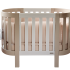 Овално бебешко креватче Italbaby, колекция Evoc, изработено от масивна букова дървесина, еволюционно - 11