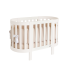 Patut pentru copii oval Italbaby, colectia Evoc, din lemn masiv de fag, evolutiv - 17