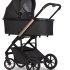 Carucior 4 in 1 pentru copii Cavoe Moi+, cu scoica Cybex Cloud G3 Plus si Baza G3, Meteorite - 10