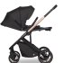 Carucior 4 in 1 pentru copii Cavoe Moi+, cu scoica Cybex Cloud G3 Plus si Baza G3, Meteorite - 6