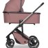 Carucior 4 in 1 pentru copii Cavoe Moi+, cu scoica Cybex Cloud G Plus si Baza G, Desert Rose - 9
