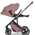 Carucior 4 in 1 pentru copii Cavoe Moi+, cu scoica Cybex Cloud G Plus si Baza G, Desert Rose - 6