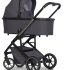Carucior 4 in 1 pentru copii Cavoe Moi+, cu scoica Cybex Cloud G3 Plus si Baza G3, Iron - 7