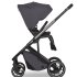 Carucior 4 in 1 pentru copii Cavoe Moi+, cu scoica Cybex Cloud G3 Plus si Baza G3, Iron - 5