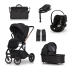 Carucior 4 in 1 pentru copii Cavoe Moi+, cu scoica Cybex Cloud G Plus si Baza G, Meteorite - 1