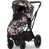 Carucior 3 in 1 pentru copii Cavoe Axo Style, cu landou si scoica Cybex Cloud G Plus, La Rose - 6