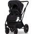 Carucior 3 in 1 pentru copii Cavoe Axo Style, cu landou si scoica Cybex Cloud G Plus, Meteorite - 2