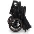 Carucior 3 in 1 pentru copii Cavoe Axo Style, cu landou si scoica Cybex Cloud G Plus, Meteorite - 10