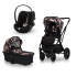 Carucior 3 in 1 pentru copii Cavoe Axo Style, cu landou si scoica Cybex Cloud G Plus - 1