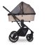 Carucior 3 in 1 pentru copii Cavoe Axo Shine, cu landou si scoica auto Cybex Cloud G i-Size Plus, Flamingo - 9
