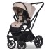 Carucior 3 in 1 pentru copii Cavoe Axo Shine, cu landou si scoica auto Cybex Cloud G i-Size Plus, Flamingo - 2