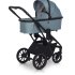 Cavoe Axo Shine 3-в-1 количка с кош за носене и столче за кола Cybex Cloud G i-Size Plus, цвят Boho Green - 8