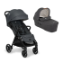 Carucior pentru copii 2 in 1 Joie Parcel LX Signature, cu landou Ramble XL, Ebony - 1