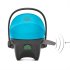 Carucior 3 in 1 Cybex Melio Carbon pentru copii, modern, cu landou si scoica Aton S2, Magic Black cu Beach Blue - 14