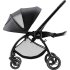 Carucior sport pentru copii, Britax Römer Rio, colectia STYLE, compact, Carbon Black - 6