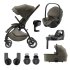 Carucior 4 in 1 pentru copii, Britax Römer Rio, cu landou, scoica Baby Safe Pro si baza Vario, colectia LUX, Urban Olive - 1