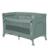Patut pliant pentru copii Lionelo Ellen 3 in 1, multifunctional, cu laterala culisanta, Green Sage - 1