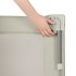 Patut pliant pentru copii Lionelo Ellen 3 in 1, multifunctional, cu laterala culisanta, Beige Sand - 11