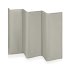 Patut pliant pentru copii Lionelo Ellen 3 in 1, multifunctional, cu laterala culisanta, Beige Sand - 13