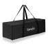 Patut pliant pentru copii Lionelo Ellen 3 in 1, multifunctional, cu laterala culisanta, Black Carbon - 3