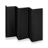 Patut pliant pentru copii Lionelo Ellen 3 in 1, multifunctional, cu laterala culisanta, Black Carbon - 4