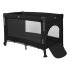 Patut pliant pentru copii Lionelo Ellen 3 in 1, multifunctional, cu laterala culisanta, Black Carbon - 8