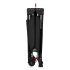 Patut pliant pentru copii Lionelo Ellen 3 in 1, multifunctional, cu laterala culisanta, Black Carbon - 13