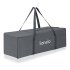 Patut pliant pentru copii Lionelo Ellen 3 in 1, multifunctional, cu laterala culisanta, Grey Concrete - 14