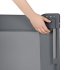 Patut pliant pentru copii Lionelo Ellen 3 in 1, multifunctional, cu laterala culisanta, Grey Concrete - 8