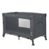 Patut pliant pentru copii Lionelo Ellen 3 in 1, multifunctional, cu laterala culisanta, Grey Concrete - 4
