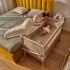 Lionelo Ellen 3 in 1 Παρκοκρέβατο & Λίκνο Co-Sleeper με Πτυσσόμενο Πλαϊνό - 8